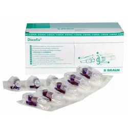 Discofix-3 Driewegkranen - B.Braun blauw